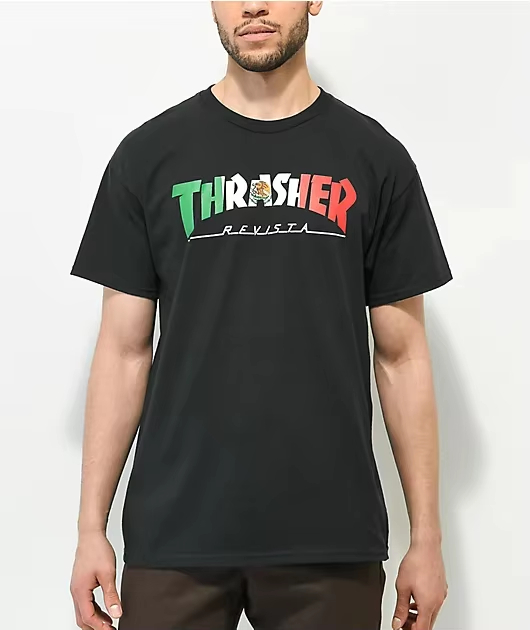 Streetwear Brand Mexico - Koszulka z logo Meksyku, modna, streetwearowa,