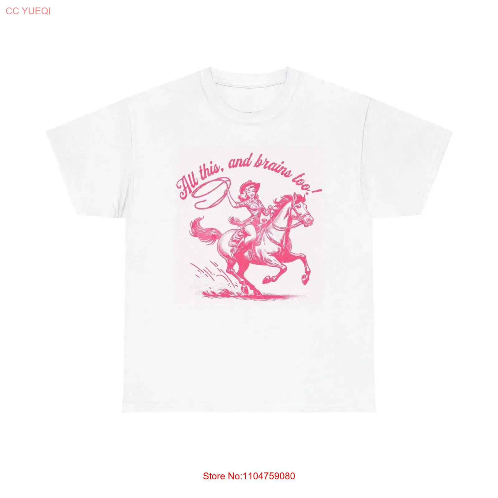 Streetwear Brand Designs - Koszulka damska All This And Brains
