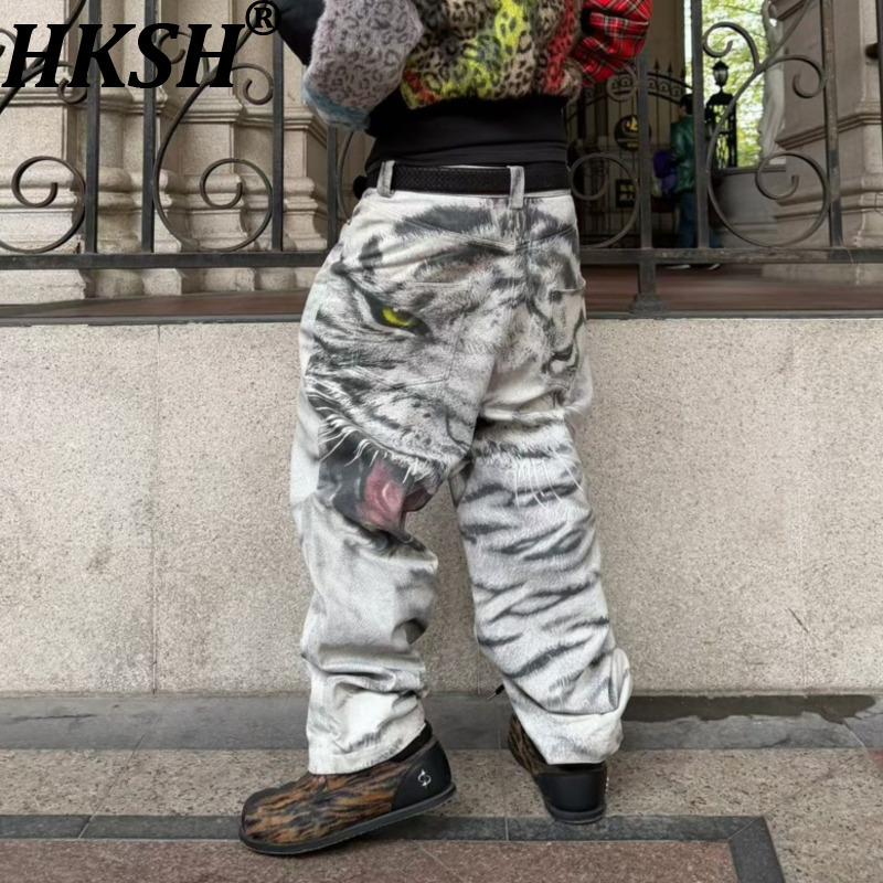Streetwear Brand Designs - HKSH Wiosna Jesień Nowe Męskie Spodnie