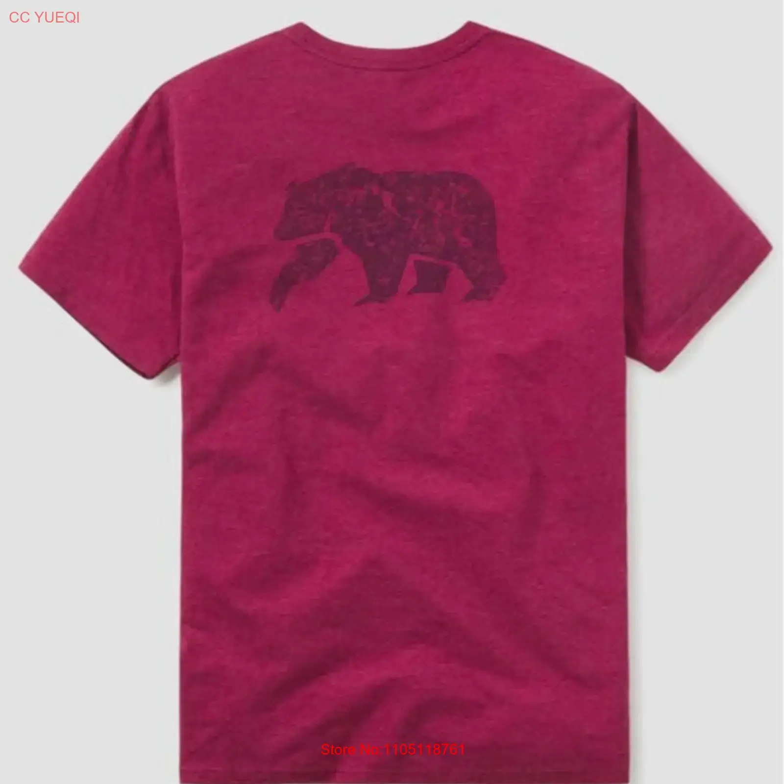 Streetwear Brand Red Logo - Koszulka Normal Brand Classic Worn in
