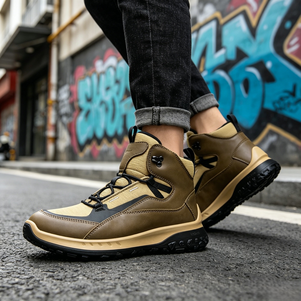 Wysokie skórzane buty męskie l – Streetwear Brand Designs recenzja i cena