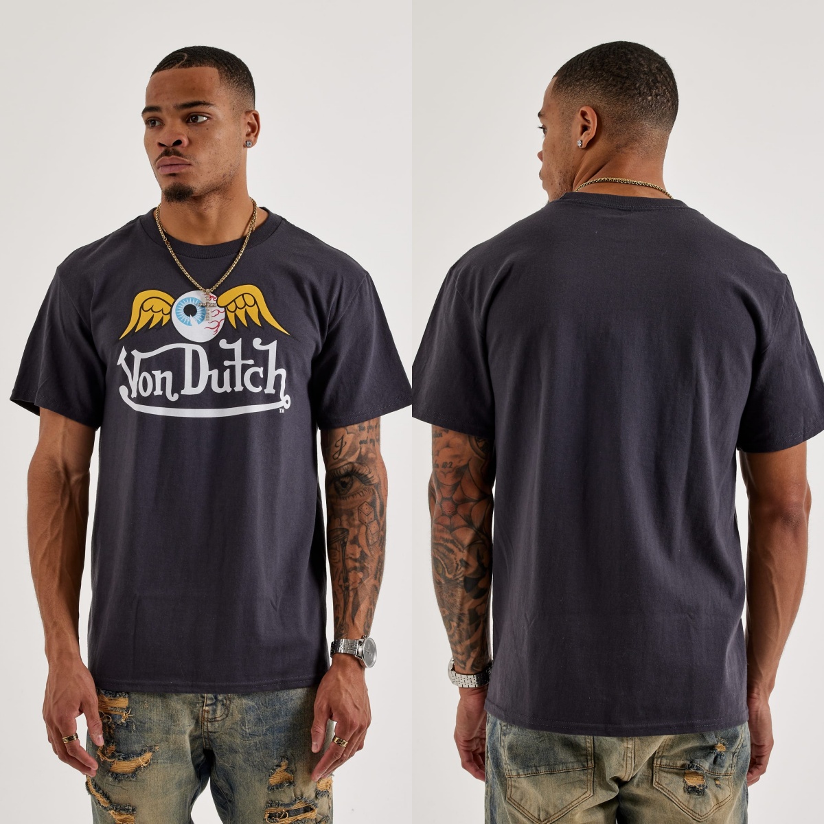Koszulka Flying Eye Logo Von M – Streetwear Brand With Eye Logo recenzja i cena